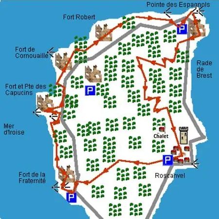 Petit Chalet En Presqu'iles De Crozon شاليه *